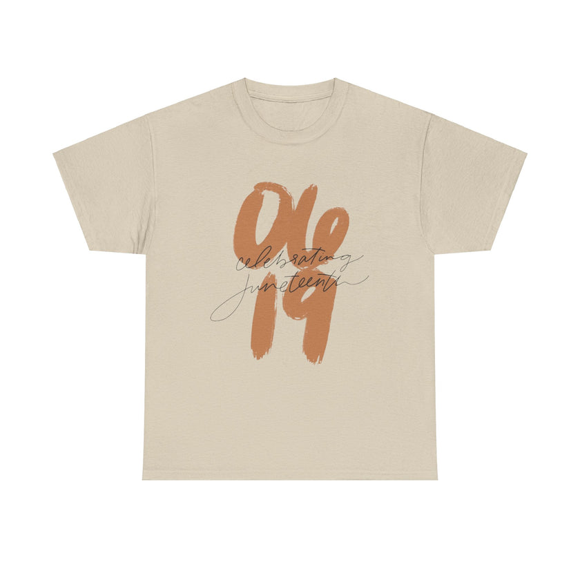 06-19 Celebrating Juneteenth - Unisex Heavy Cotton Tee