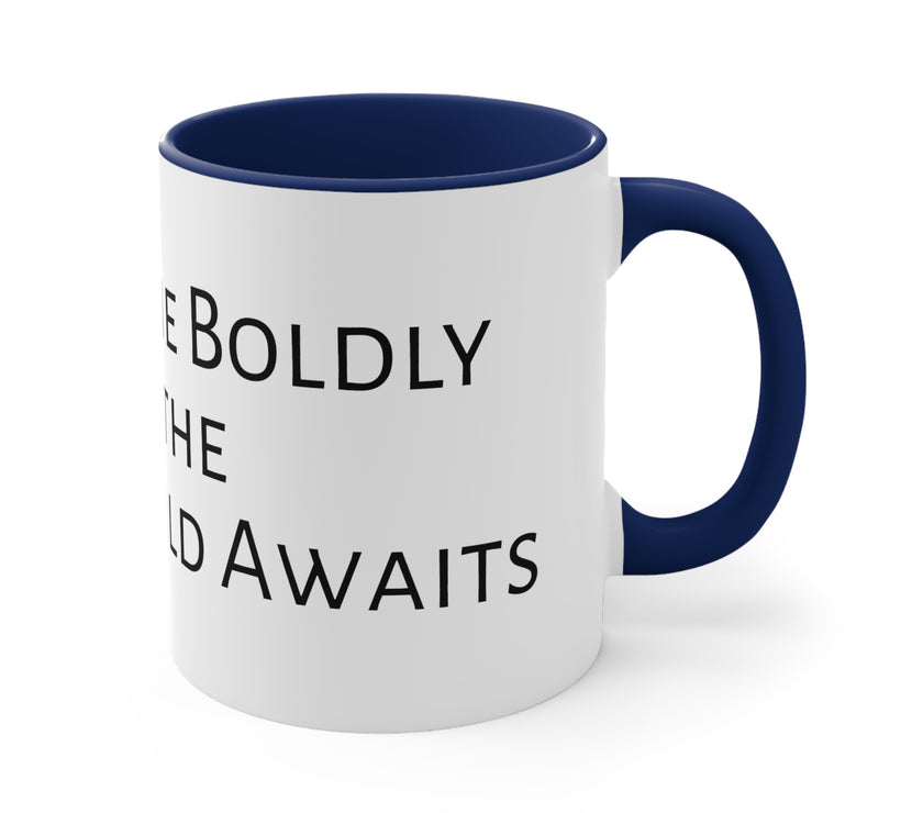 " I Am A Testament Of Resilience" Accent Coffee Mug, 11oz Inspiration