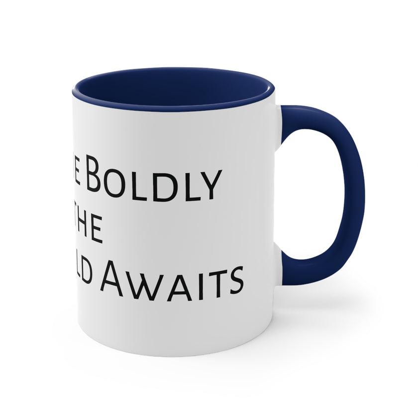 " I Am A Testament Of Resilience" Accent Coffee Mug, 11oz Inspiration