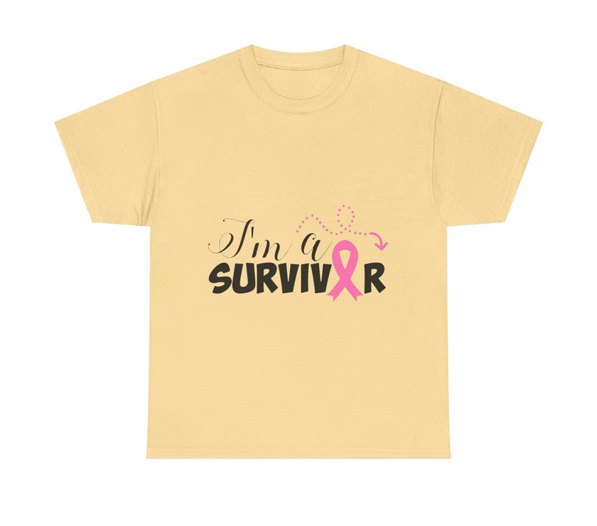 I'm a Survivor - Unisex Heavy Cotton Tee