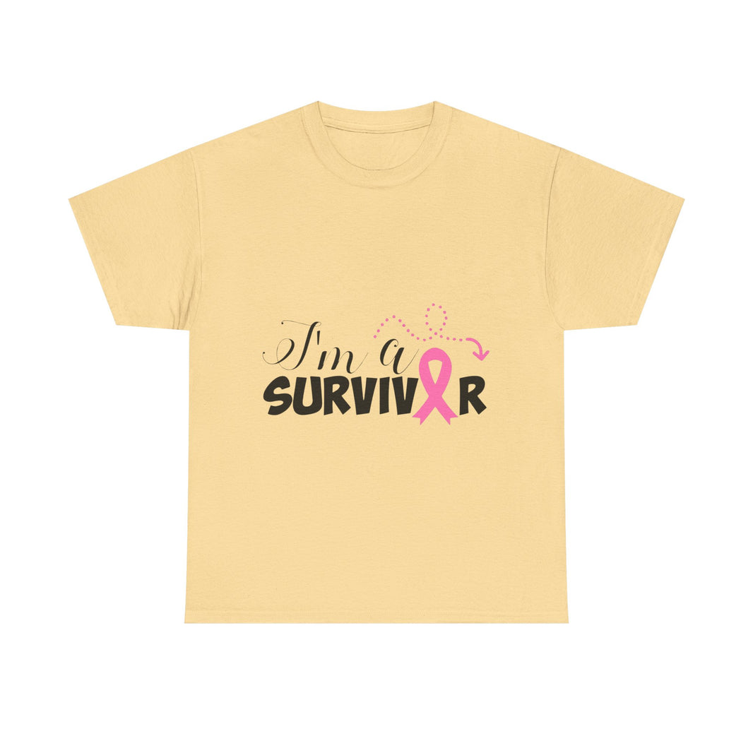 I'm a Survivor - Unisex Heavy Cotton Tee