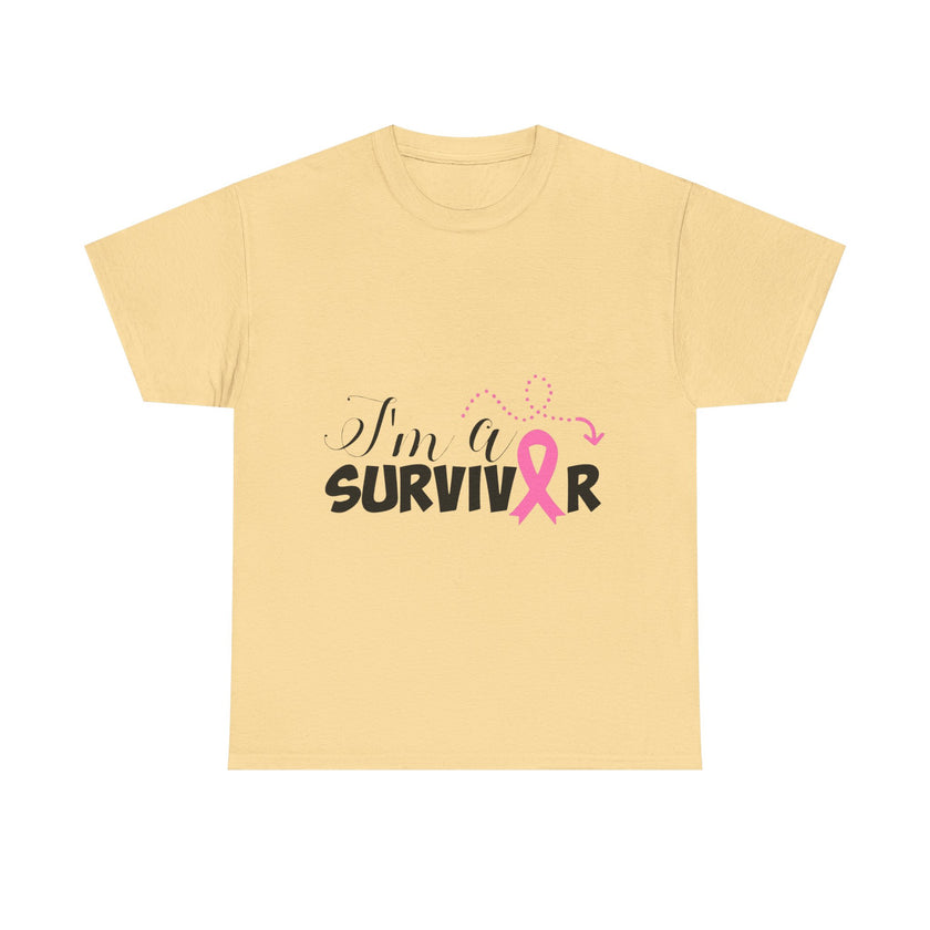 I'm a Survivor - Unisex Heavy Cotton Tee