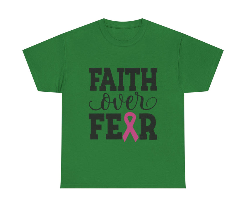 Faith Over Fear - Unisex Heavy Cotton Tee