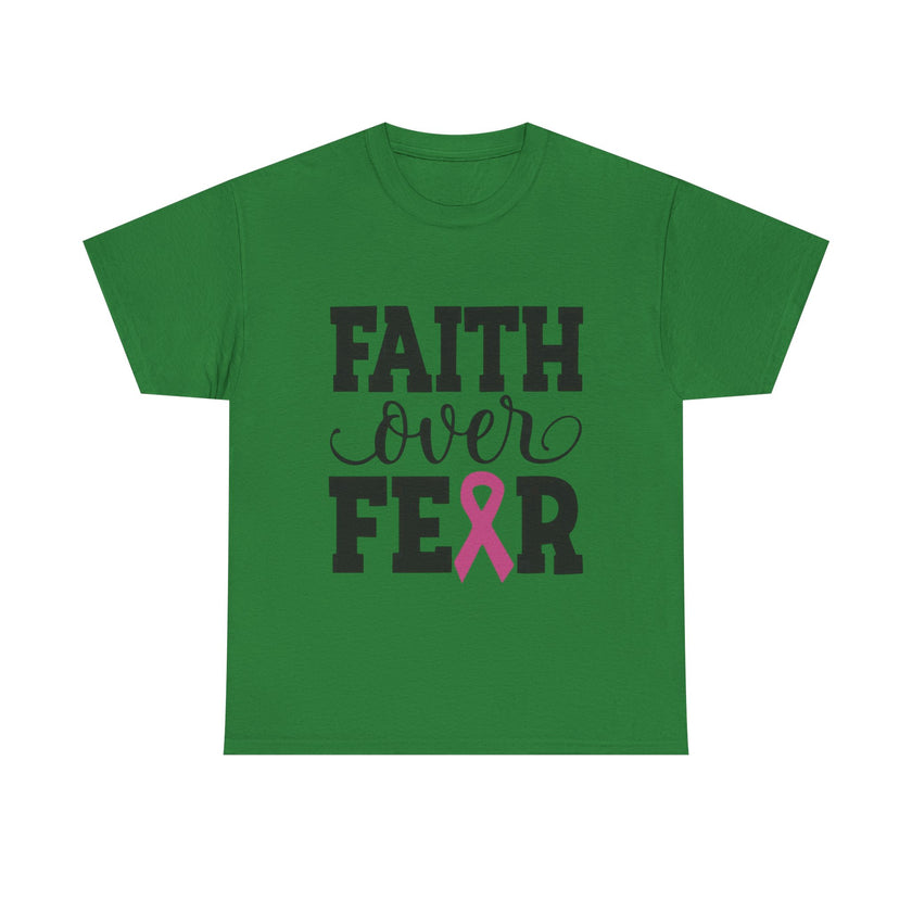Faith Over Fear - Unisex Heavy Cotton Tee