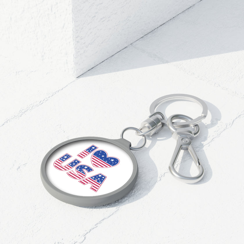 I Love America - Keyring Tag