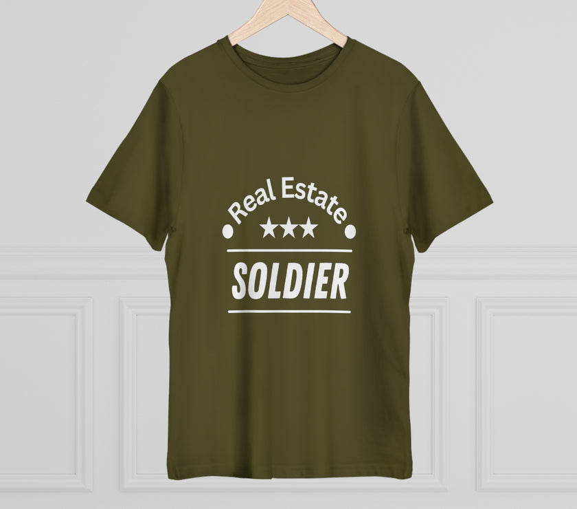 "Real Estate Soldier" Unisex Deluxe T-shirt