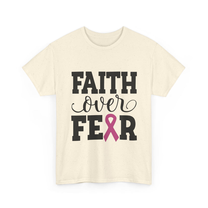 Faith Over Fear - Unisex Heavy Cotton Tee