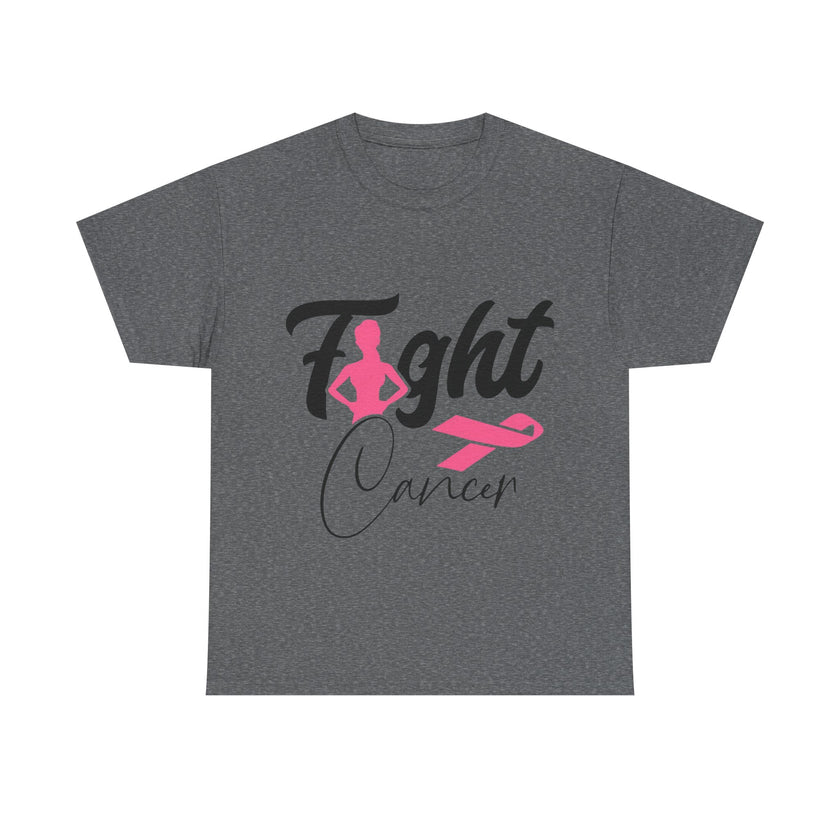 Fight Cancer - Unisex Heavy Cotton Tee