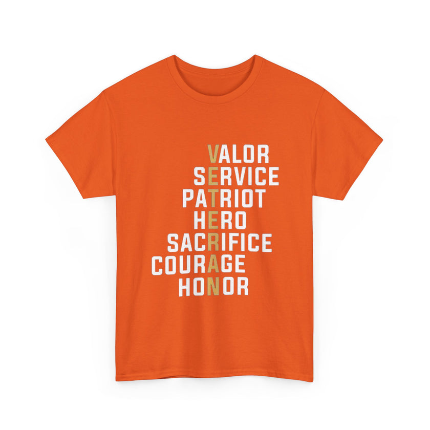 Veteran - Unisex Heavy Cotton Tee