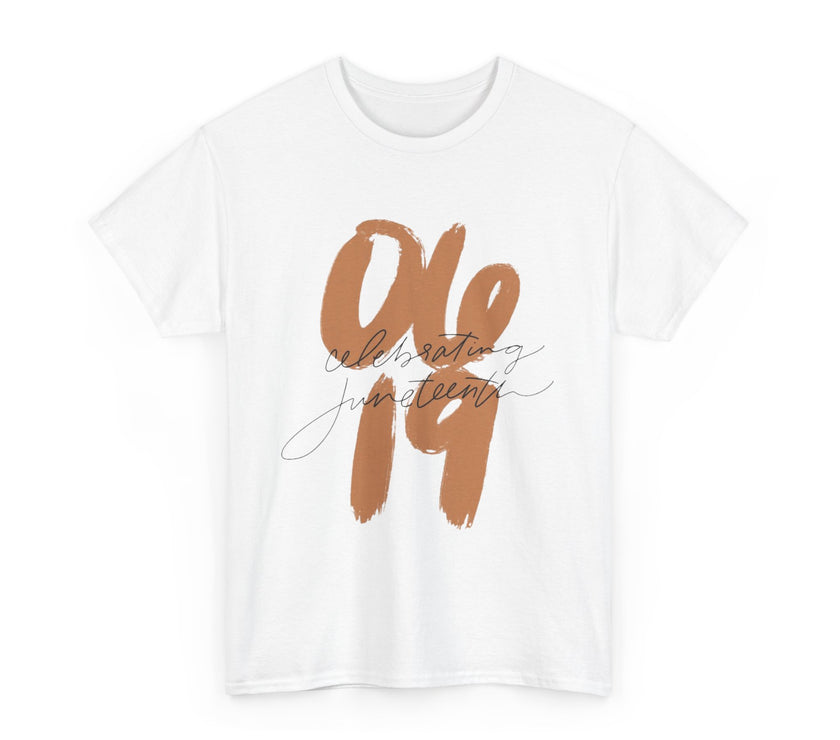 06-19 Celebrating Juneteenth - Unisex Heavy Cotton Tee