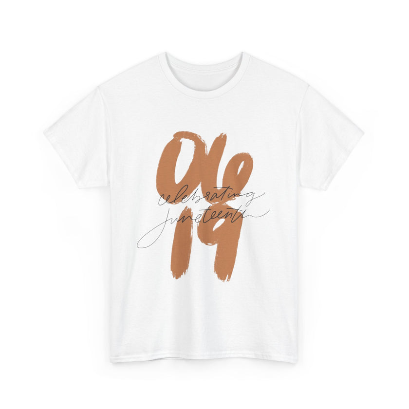 06-19 Celebrating Juneteenth - Unisex Heavy Cotton Tee