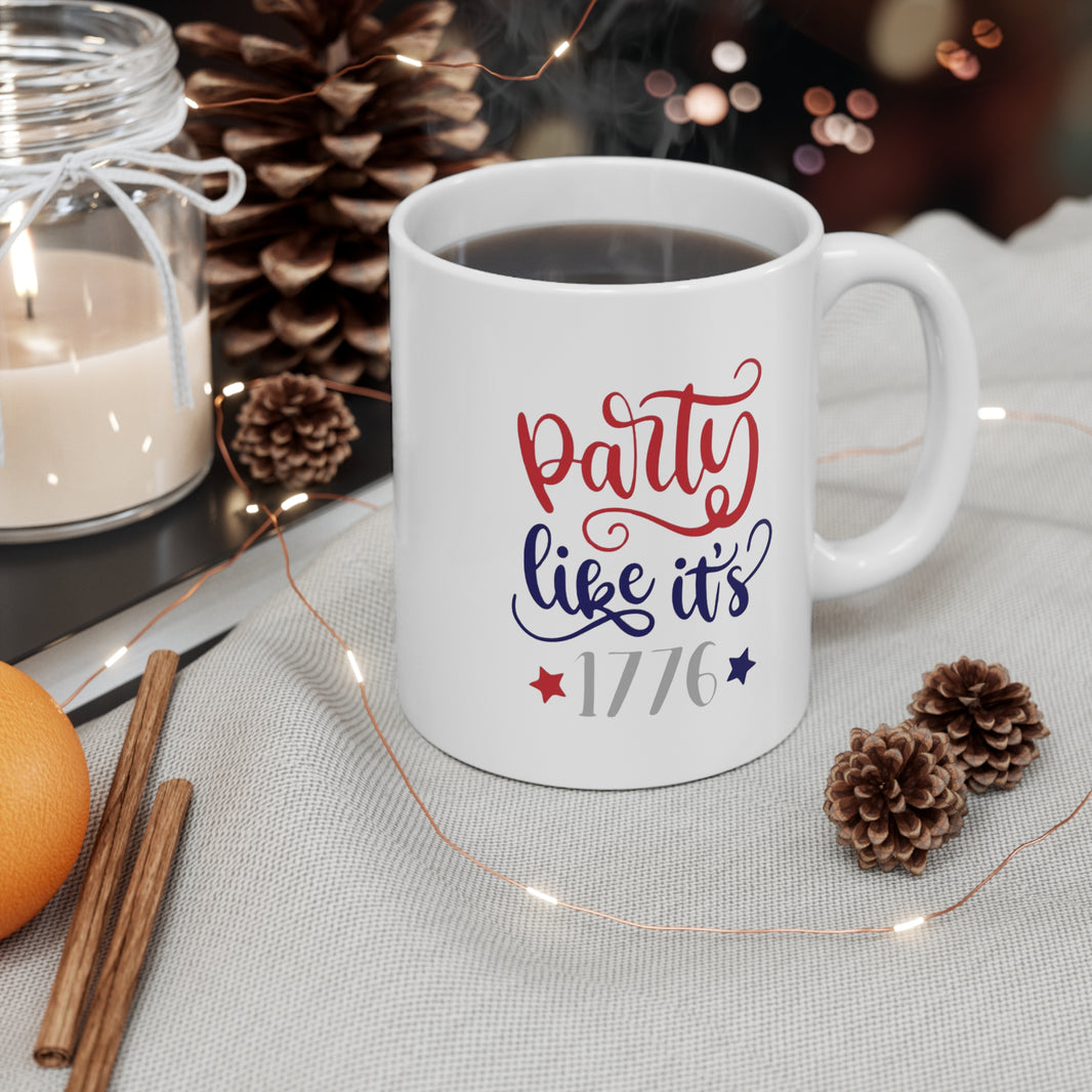 Party like it's 1776 - Mug 11oz