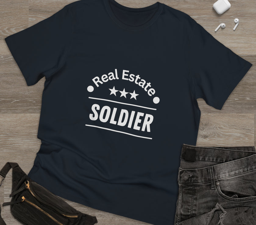 "Real Estate Soldier" Unisex Deluxe T-shirt