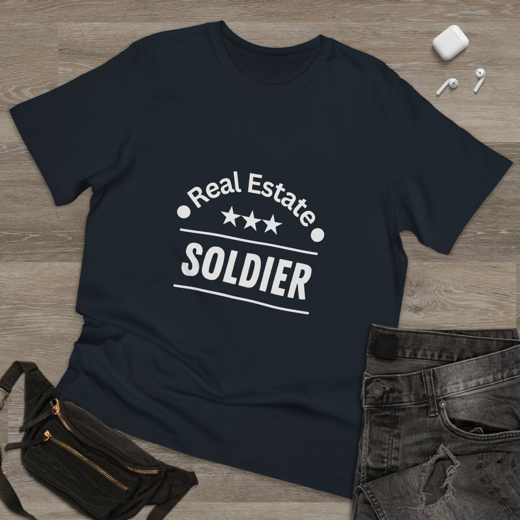 "Real Estate Soldier" Unisex Deluxe T-shirt