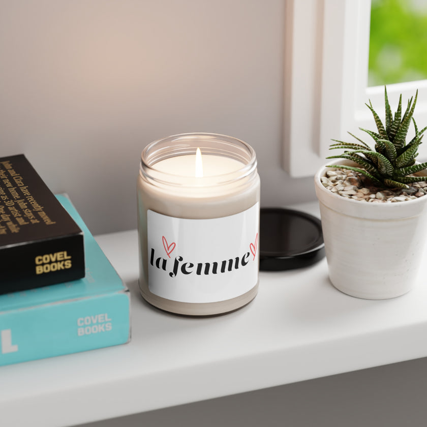 "La Femme" Sea Salt + Orchid Scented Soy Candle, 9oz