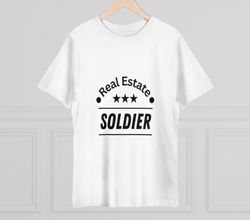 "Real Estate Soldier" Unisex Deluxe T-shirt