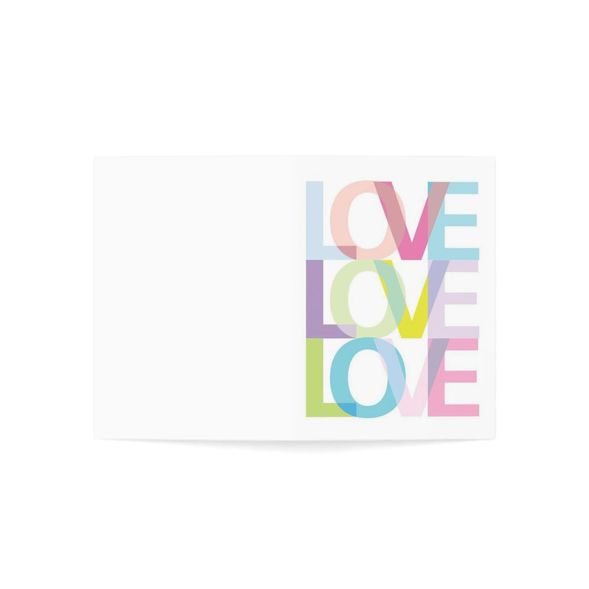 LOVE - Greeting Cards (1, 10, 30, and 50pcs)