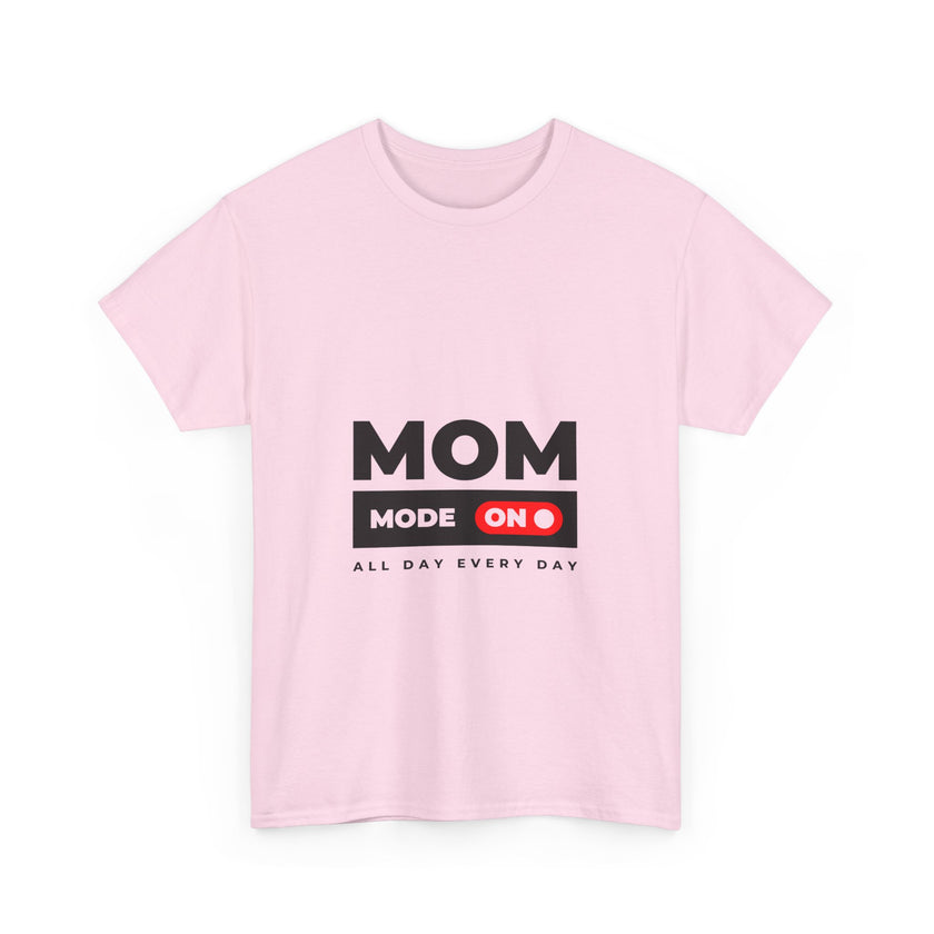 Mom Mode On - Unisex Heavy Cotton Tee