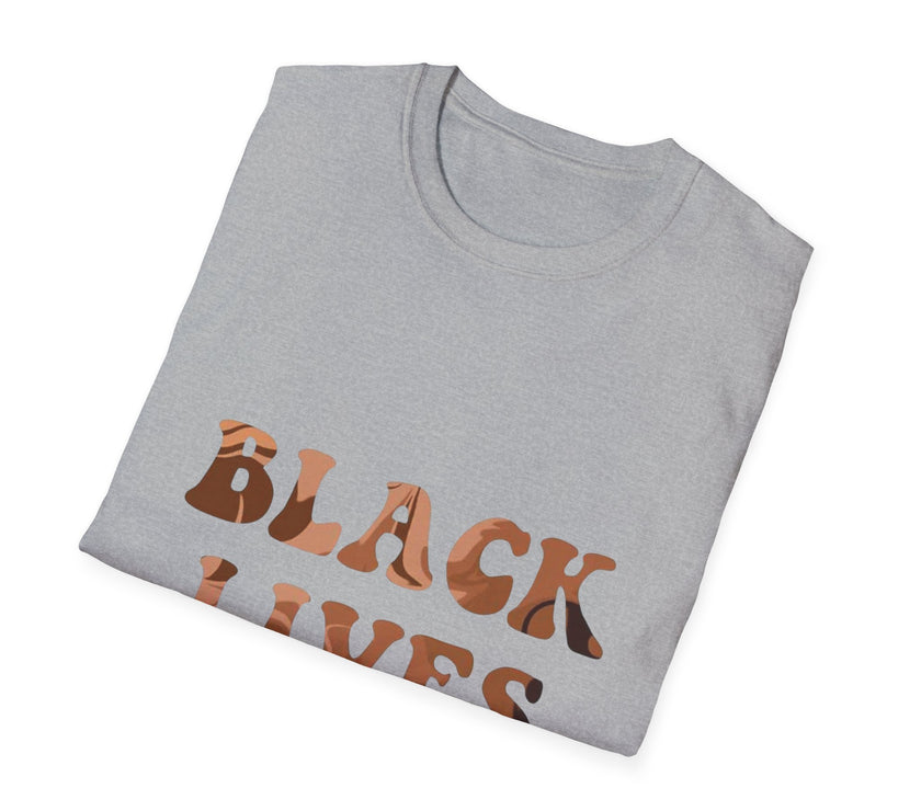 "Black Lives Matter" Unisex Softstyle T-Shirt