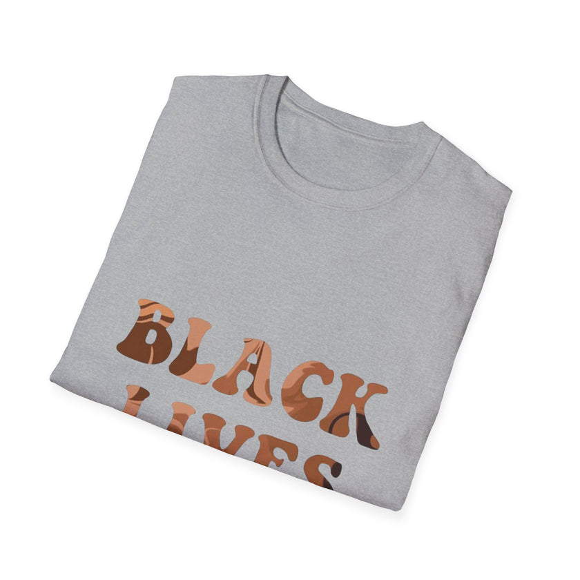 "Black Lives Matter" Unisex Softstyle T-Shirt