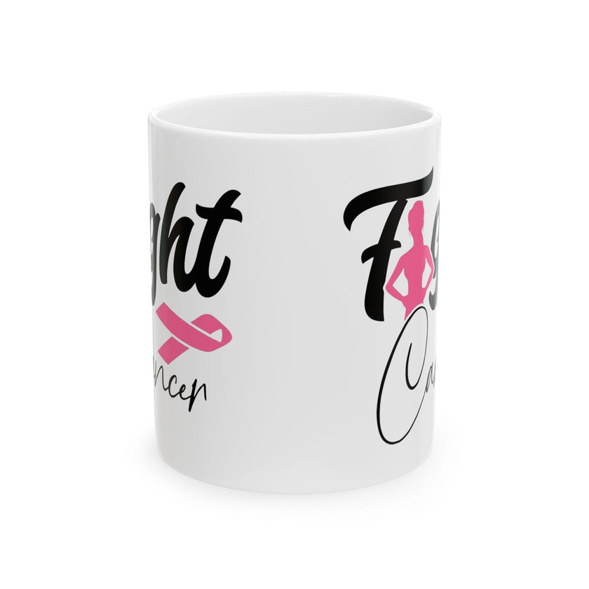 Fight Cancer - Ceramic Mug, (11oz, 15oz)