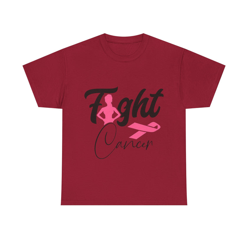 Fight Cancer - Unisex Heavy Cotton Tee
