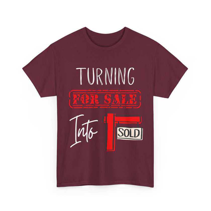 Turning For Sale into Sold - Unisex Heavy Cotton Tee
