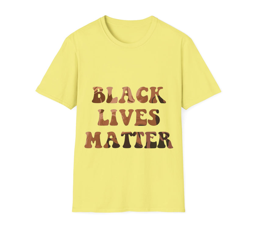 "Black Lives Matter" Unisex Softstyle T-Shirt