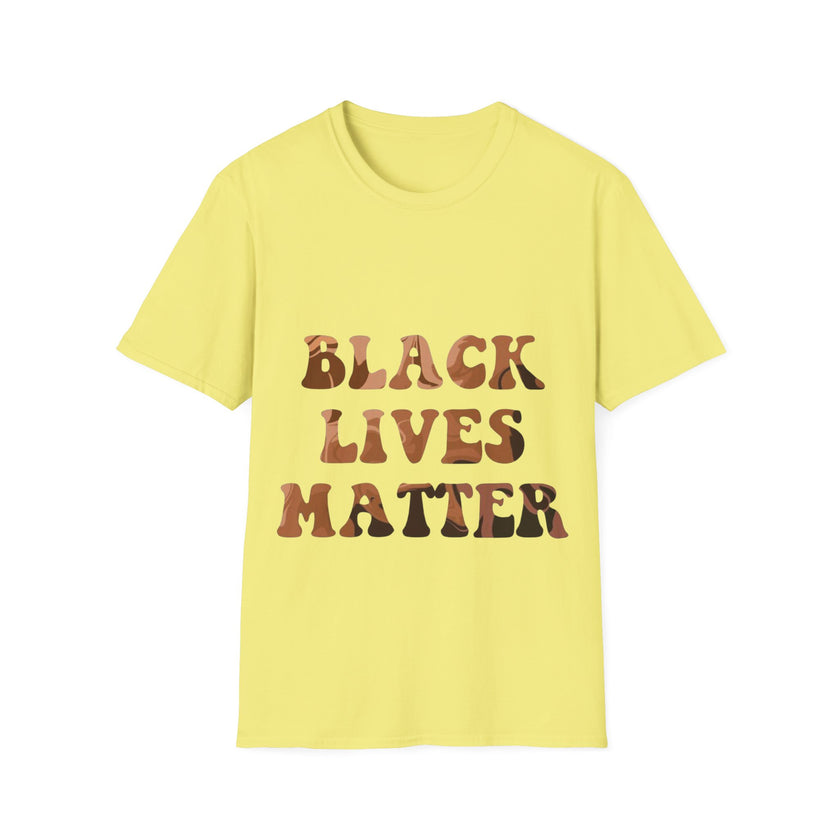 "Black Lives Matter" Unisex Softstyle T-Shirt