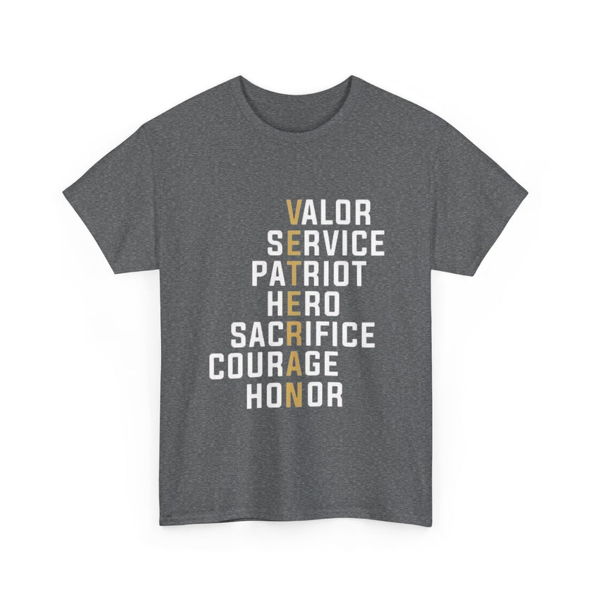 Veteran - Unisex Heavy Cotton Tee