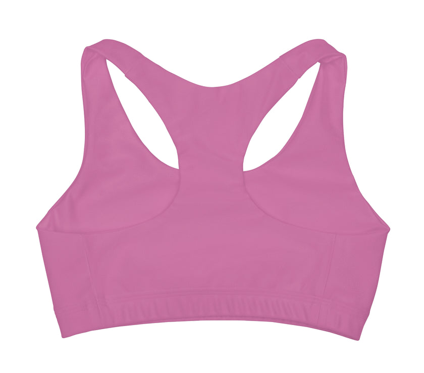 "Princess" Girls' Double Lined Seamless Princess Sports Bra (AOP)