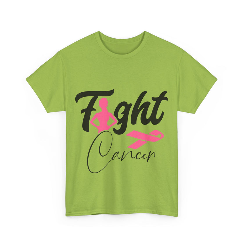 Fight Cancer - Unisex Heavy Cotton Tee