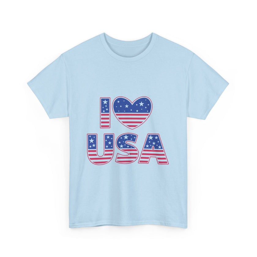 I Love America - Unisex Heavy Cotton Tee