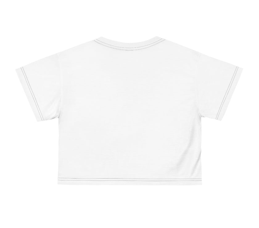 Queen Card Crop Tee (AOP)