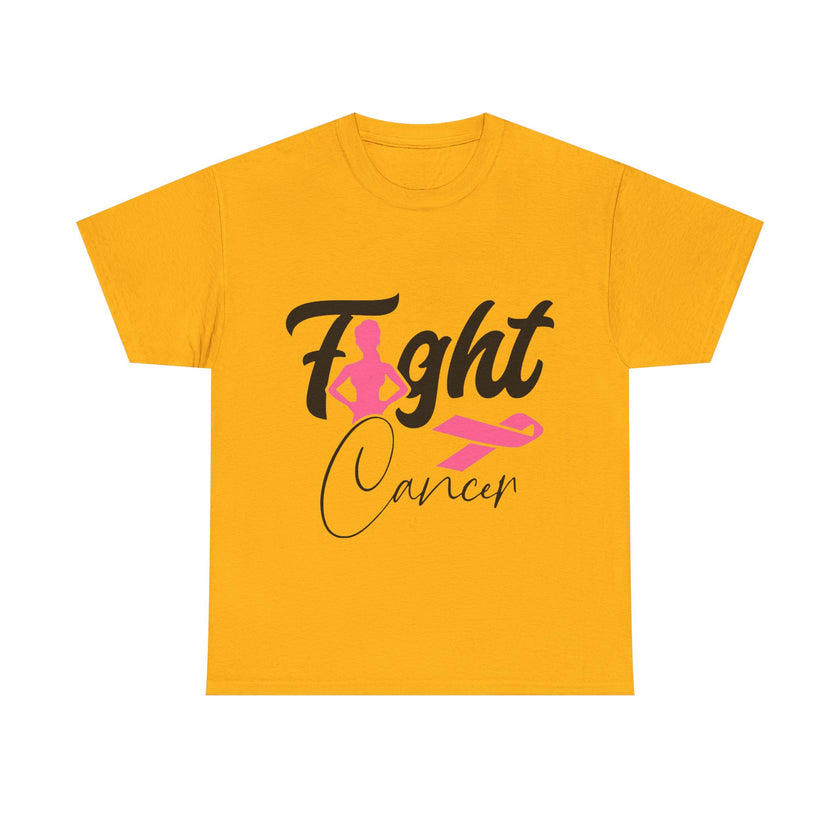Fight Cancer - Unisex Heavy Cotton Tee