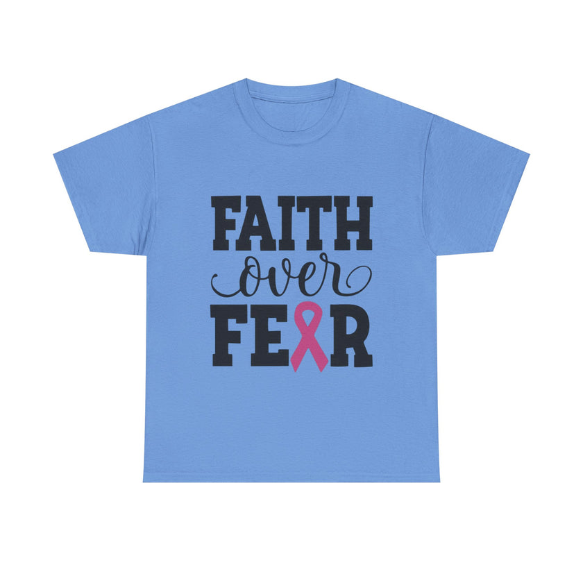 Faith Over Fear - Unisex Heavy Cotton Tee