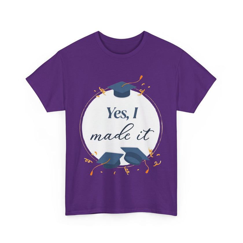 Yes, I did it - Unisex Heavy Cotton Tee