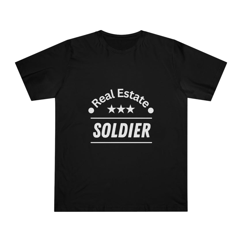 "Real Estate Soldier" Unisex Deluxe T-shirt