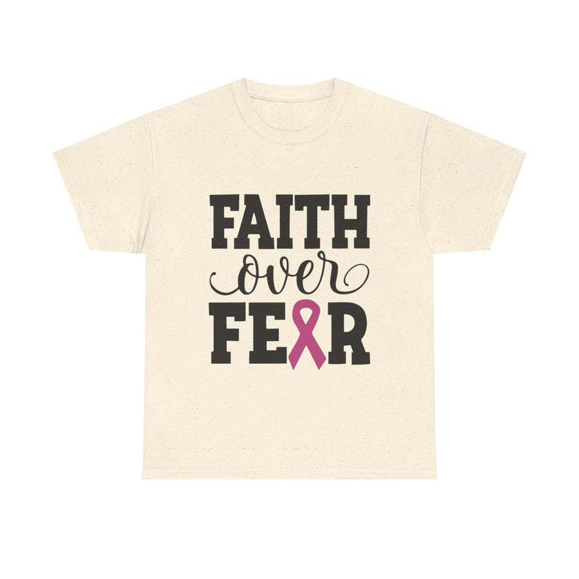 Faith Over Fear - Unisex Heavy Cotton Tee