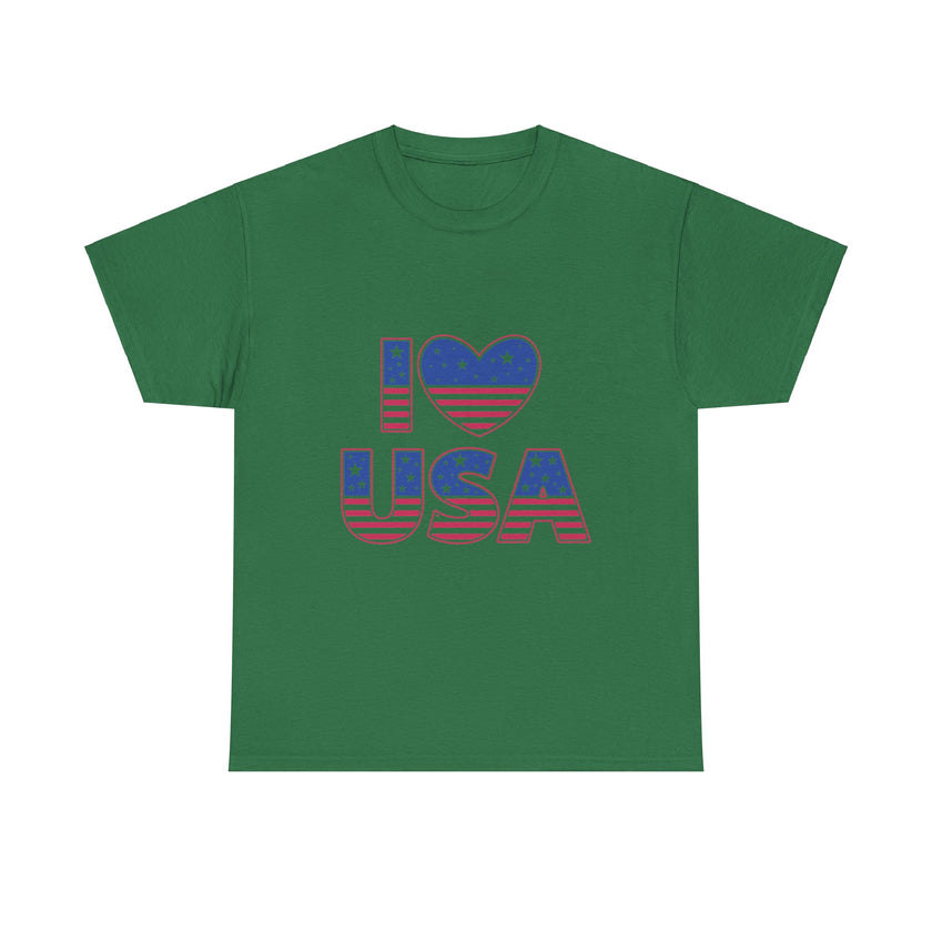 I Love America - Unisex Heavy Cotton Tee