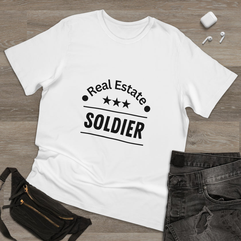 "Real Estate Soldier" Unisex Deluxe T-shirt