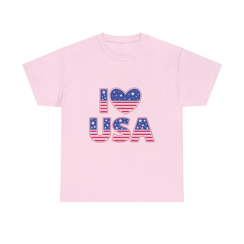 I Love America - Unisex Heavy Cotton Tee