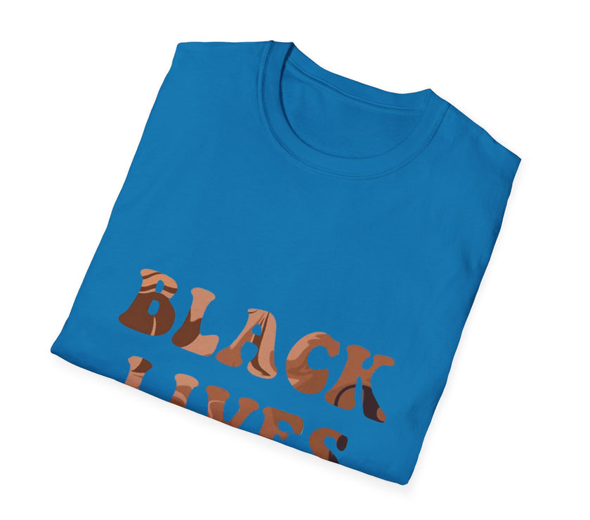 "Black Lives Matter" Unisex Softstyle T-Shirt