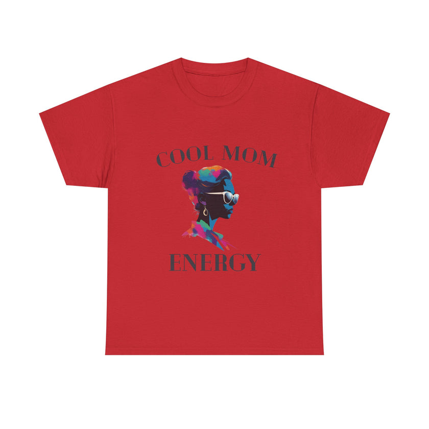 Cool Mom Energy - Unisex Heavy Cotton Tee