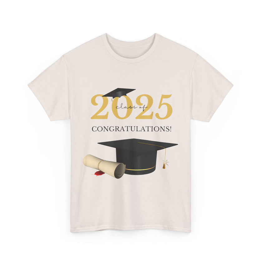 Congratulations Class of 2025 - Unisex heavy cotton tee