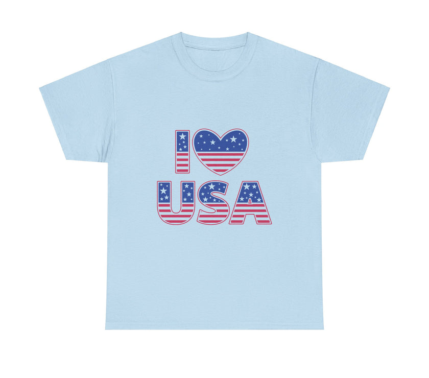 I Love America - Unisex Heavy Cotton Tee