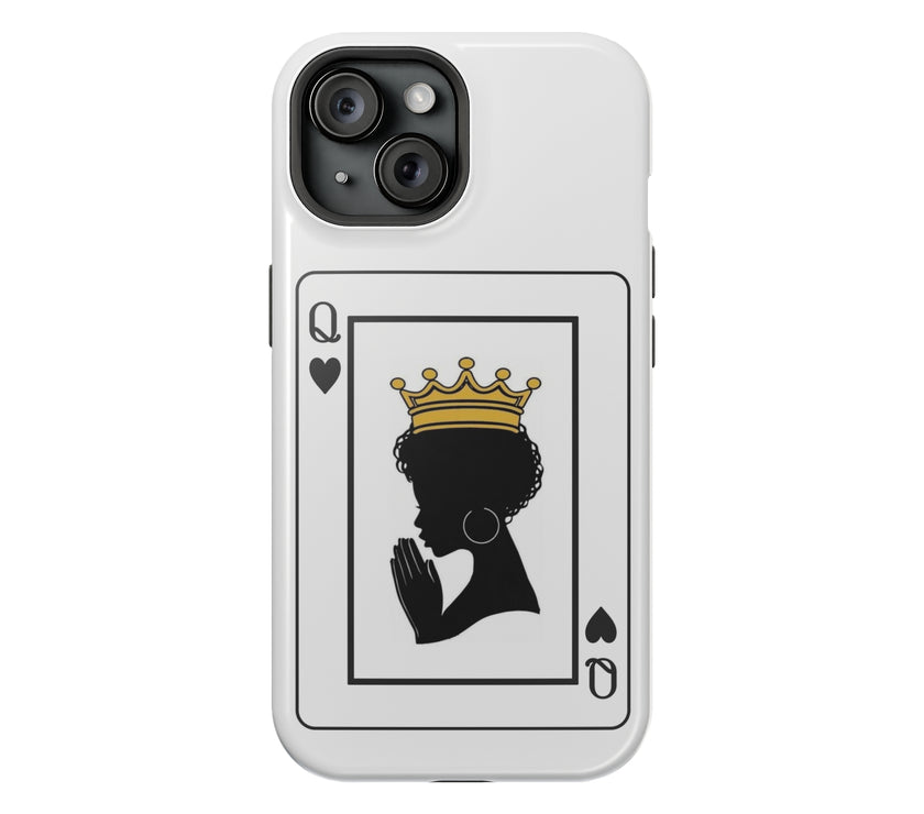 Queen card Tough Phone Cases