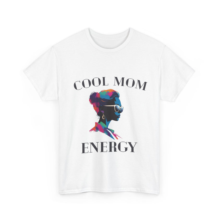 Cool Mom Energy - Unisex Heavy Cotton Tee