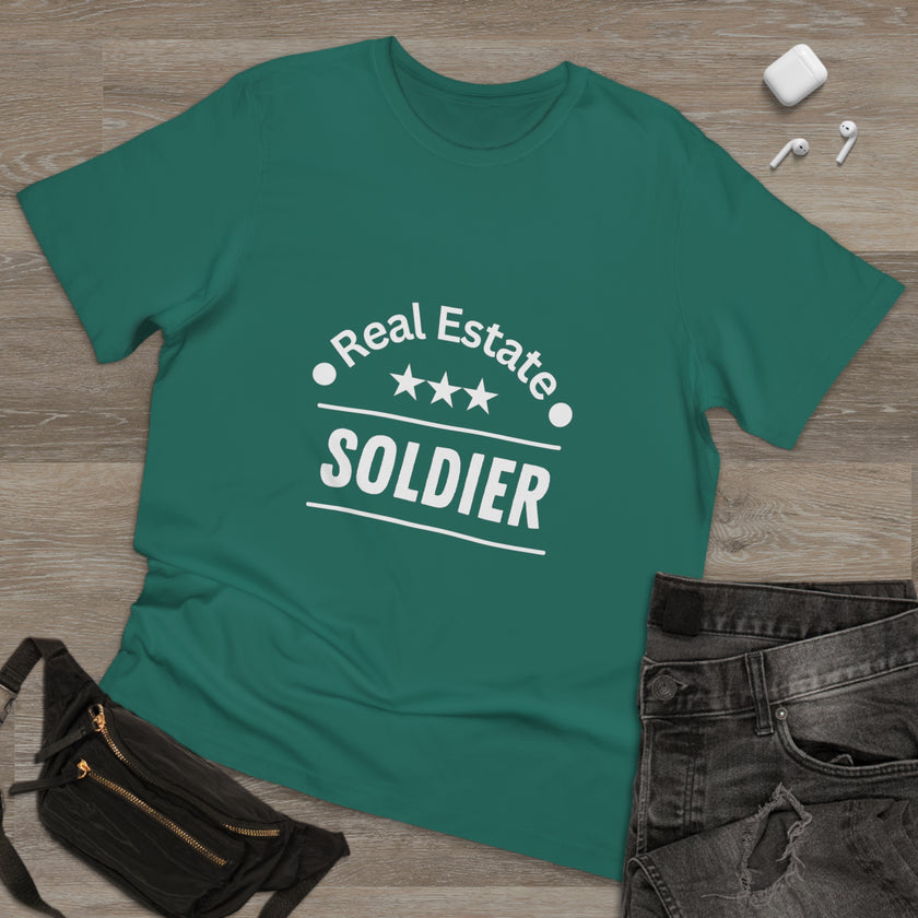 "Real Estate Soldier" Unisex Deluxe T-shirt