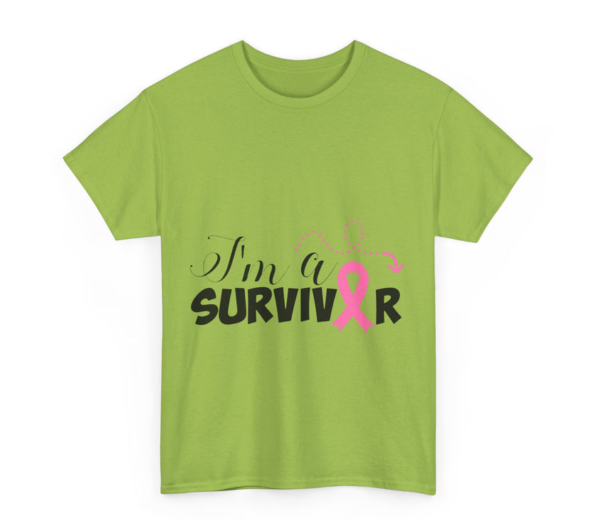 I'm a Survivor - Unisex Heavy Cotton Tee